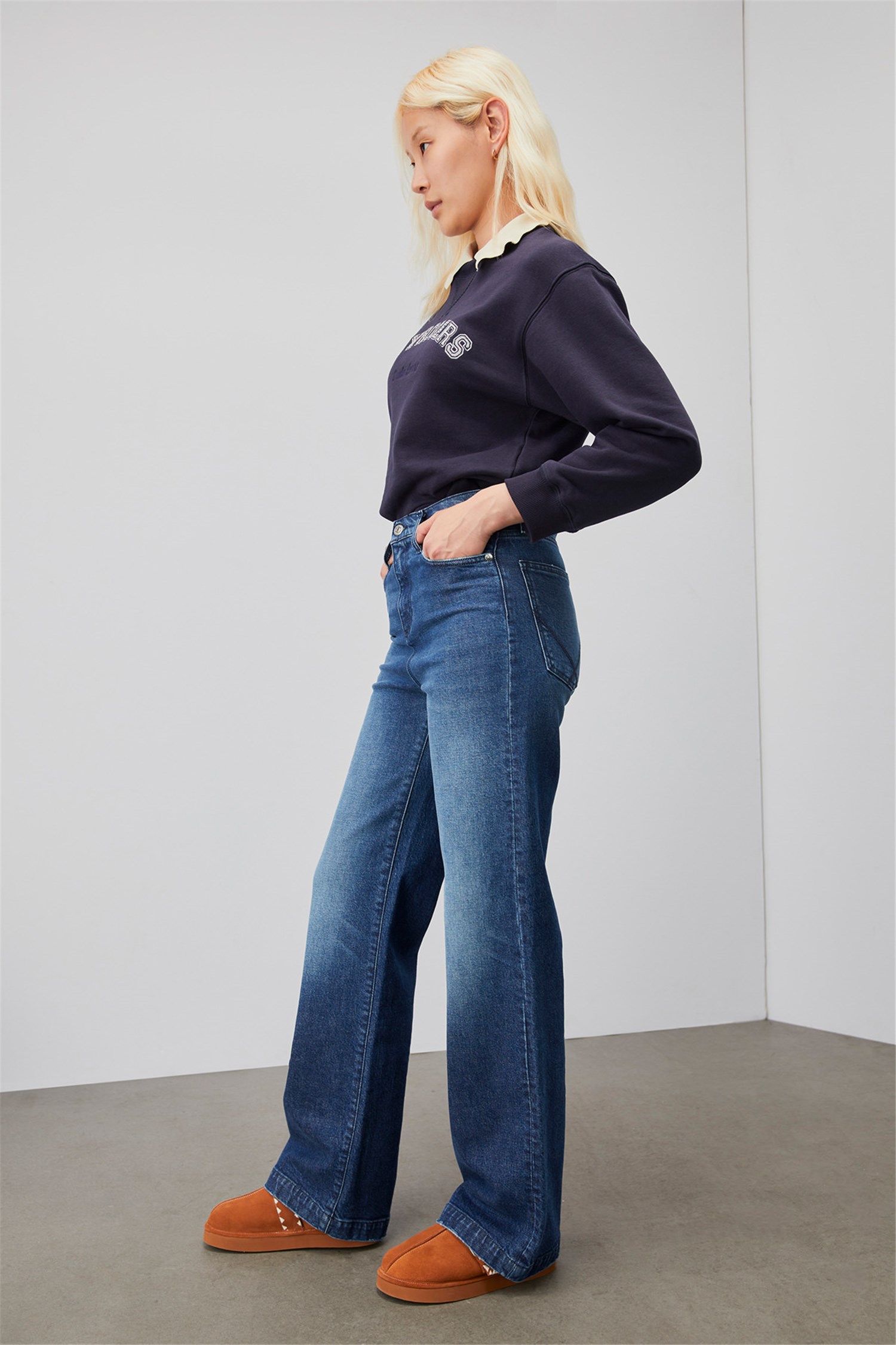 ROY ROGER'S RND091D5821834 Blu scuro Abbigliamento Donna Jeans ROY ROGER'S RND091D5821834 Blu scuro Abbigliamento Donna Jeans