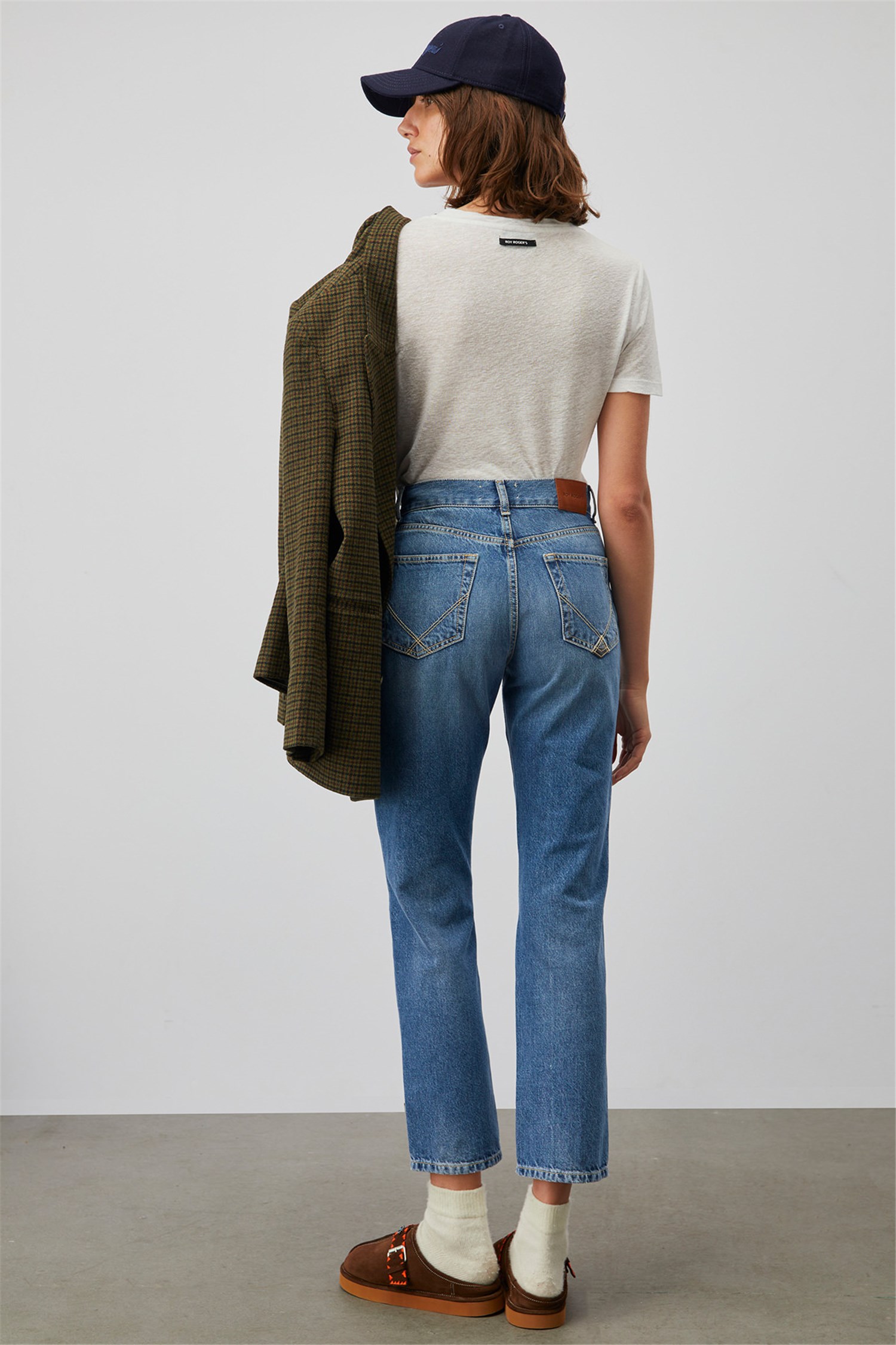ROY ROGER'S RND261D4022476 Light blue Clothing Woman Jeans ROY ROGER'S RND261D4022476 Light blue Clothing Woman Jeans