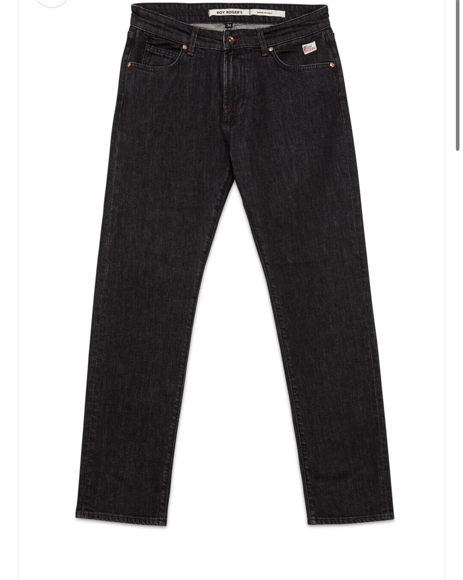 ROY ROGER'S RRU110CN763102 Nero Abbigliamento Uomo Jeans ROY ROGER'S RRU110CN763102 Nero Abbigliamento Uomo Jeans