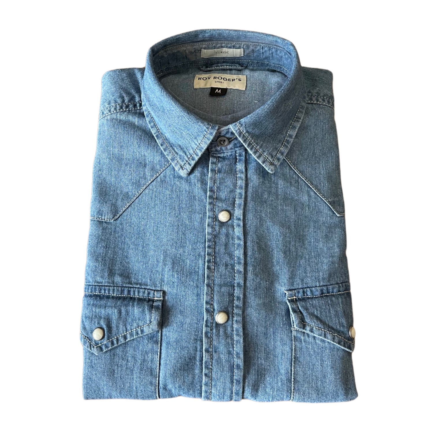 ROY ROGER'S RRU400CG34 Blu Abbigliamento Uomo Camicia ROY ROGER'S RRU400CG34 Blu Abbigliamento Uomo Camicia