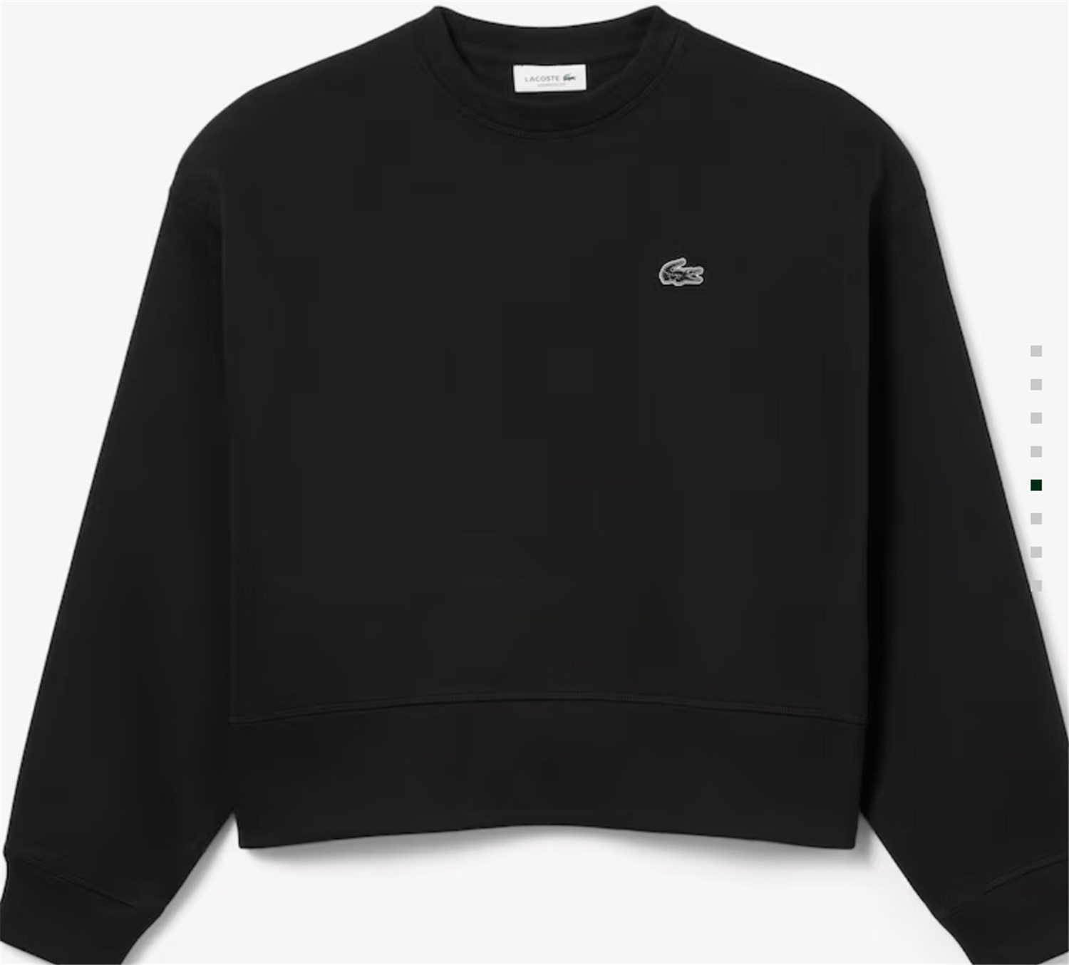 Lacoste SF5614 Nero Abbigliamento Donna Felpa Lacoste SF5614 Nero Abbigliamento Donna Felpa
