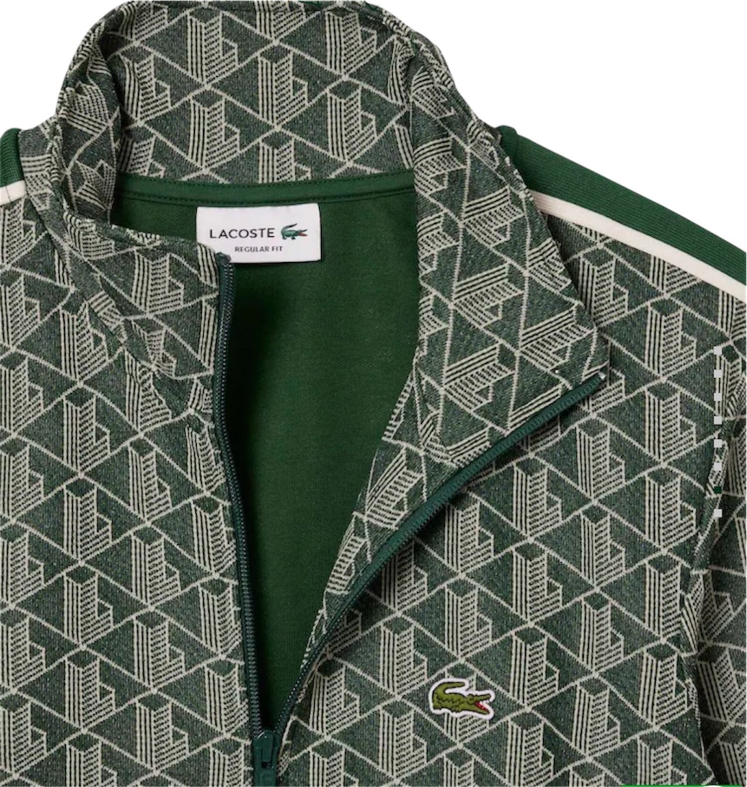 Lacoste SH1368 Verde Abbigliamento Uomo Felpa Lacoste SH1368 Verde Abbigliamento Uomo Felpa
