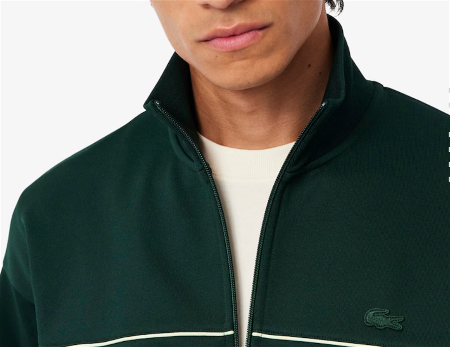 Lacoste SH5684 Verde Abbigliamento Uomo Felpa Lacoste SH5684 Verde Abbigliamento Uomo Felpa