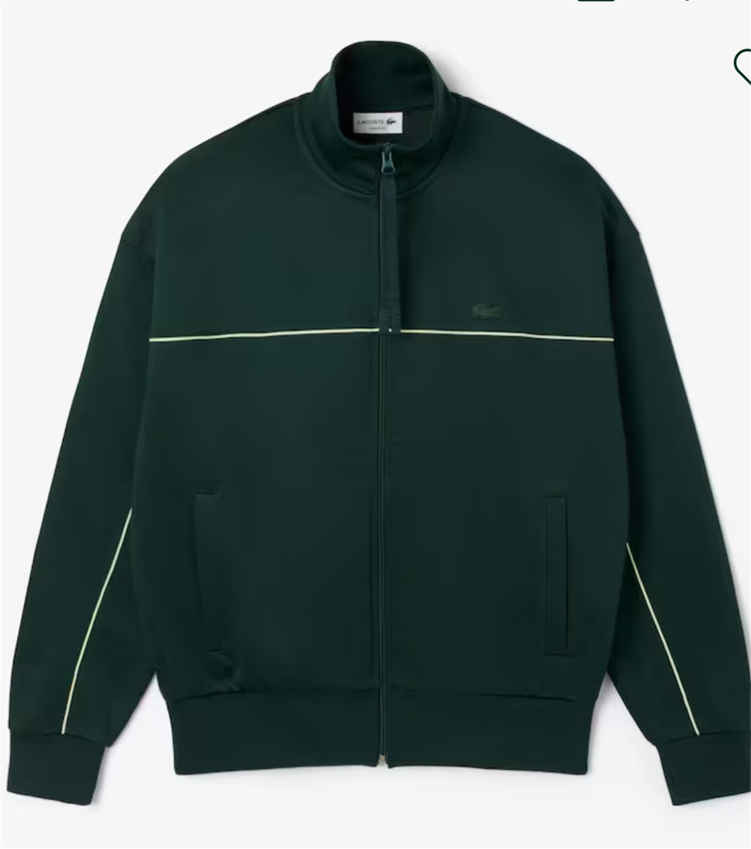 Lacoste SH5684 Verde Abbigliamento Uomo Felpa Lacoste SH5684 Verde Abbigliamento Uomo Felpa