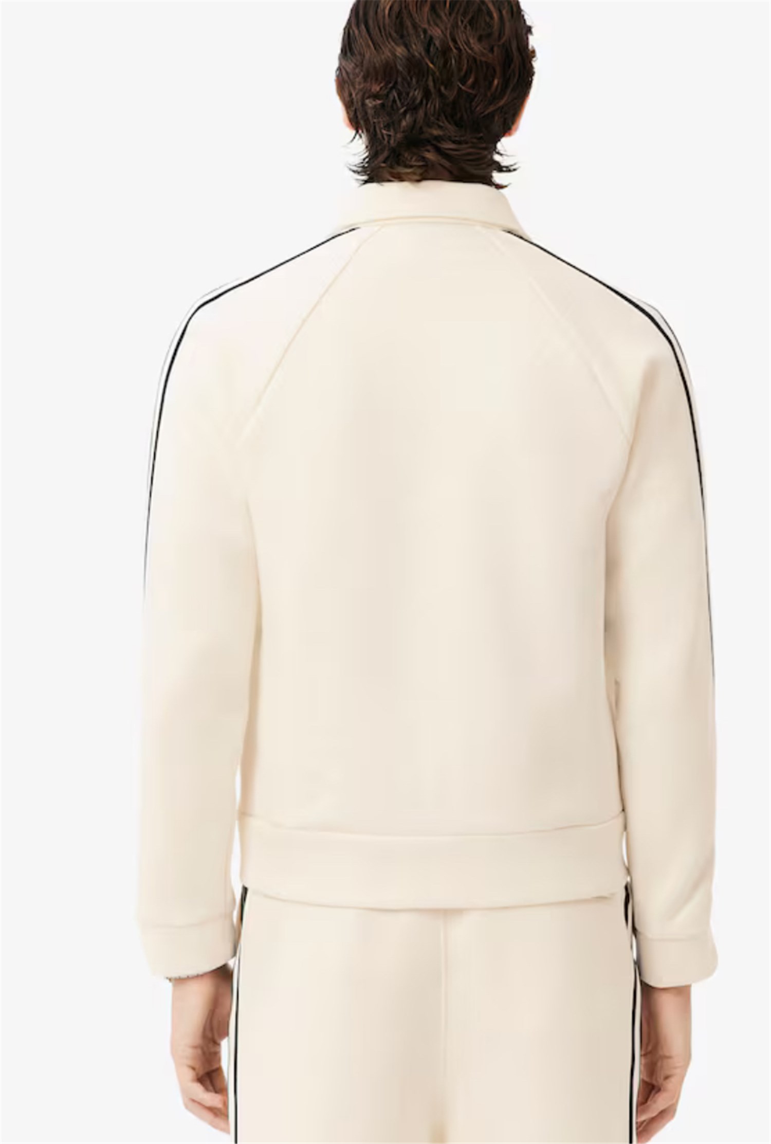 Lacoste SH5927 Latte Abbigliamento Uomo Felpa Lacoste SH5927 Latte Abbigliamento Uomo Felpa