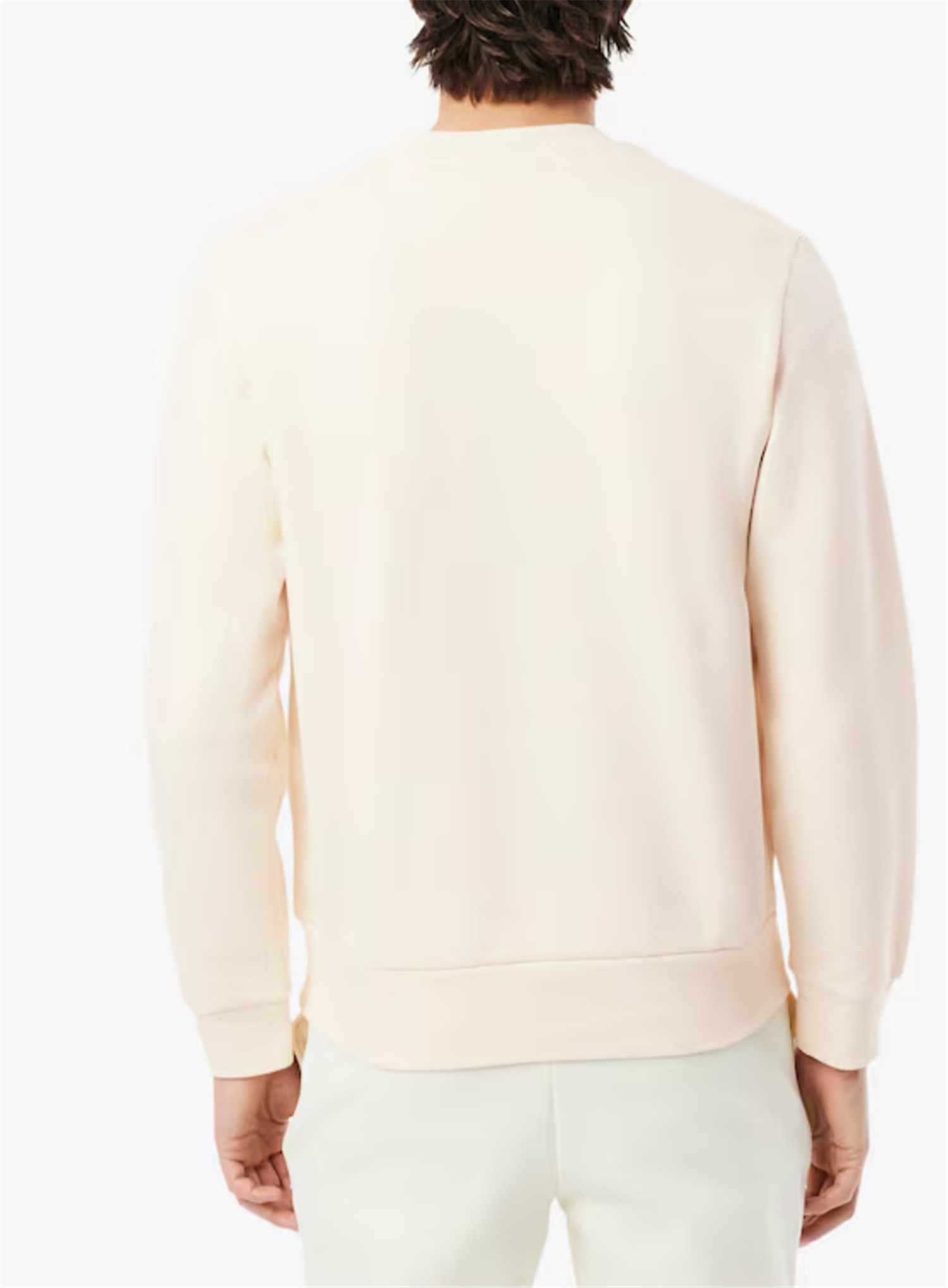 Lacoste SH9608 00 Bianco Abbigliamento Unisex Felpa Lacoste SH9608 00 Bianco Abbigliamento Unisex Felpa