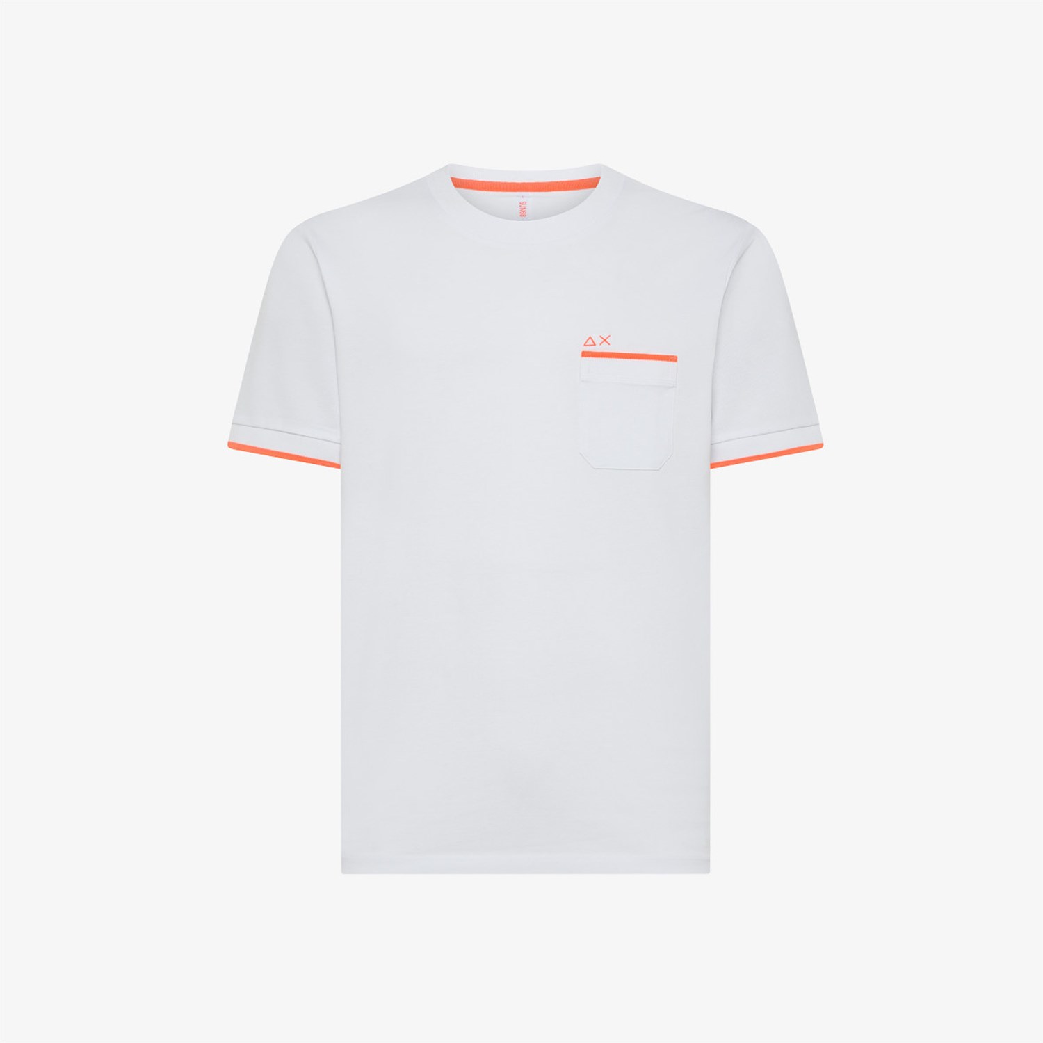 SUN68 T34124 Bianco Abbigliamento Uomo T-Shirt SUN68 T34124 Bianco Abbigliamento Uomo T-Shirt