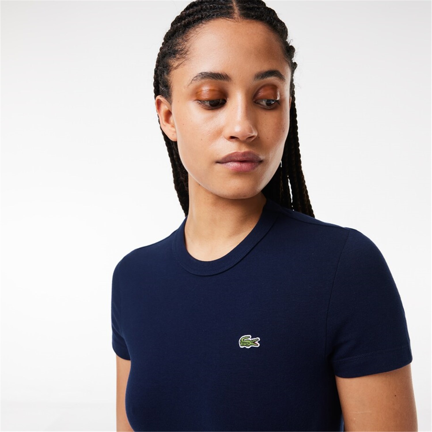 Lacoste TF7218 Blu Abbigliamento Donna T-Shirt Lacoste TF7218 Blu Abbigliamento Donna T-Shirt