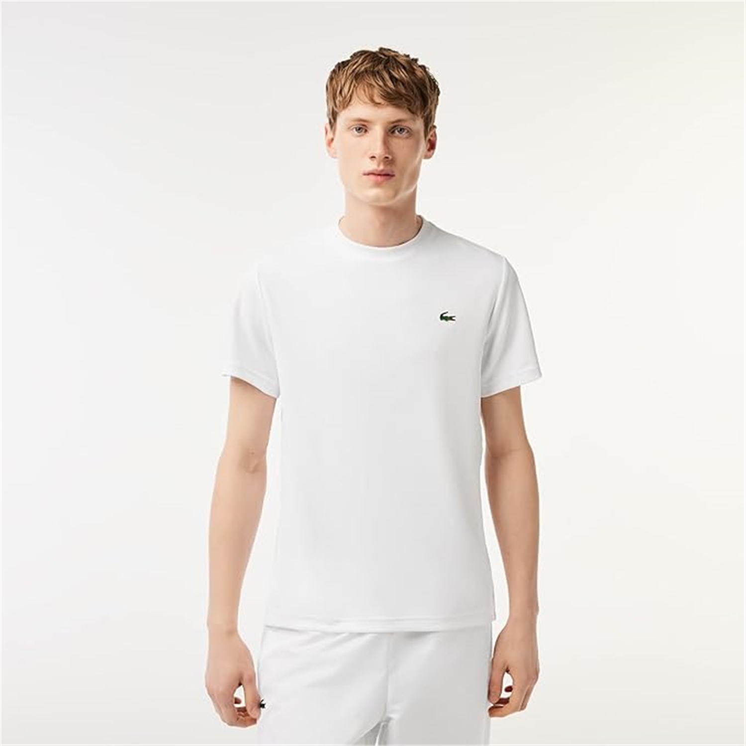 Lacoste TH3401 Bianco Abbigliamento Uomo T-Shirt Lacoste TH3401 Bianco Abbigliamento Uomo T-Shirt