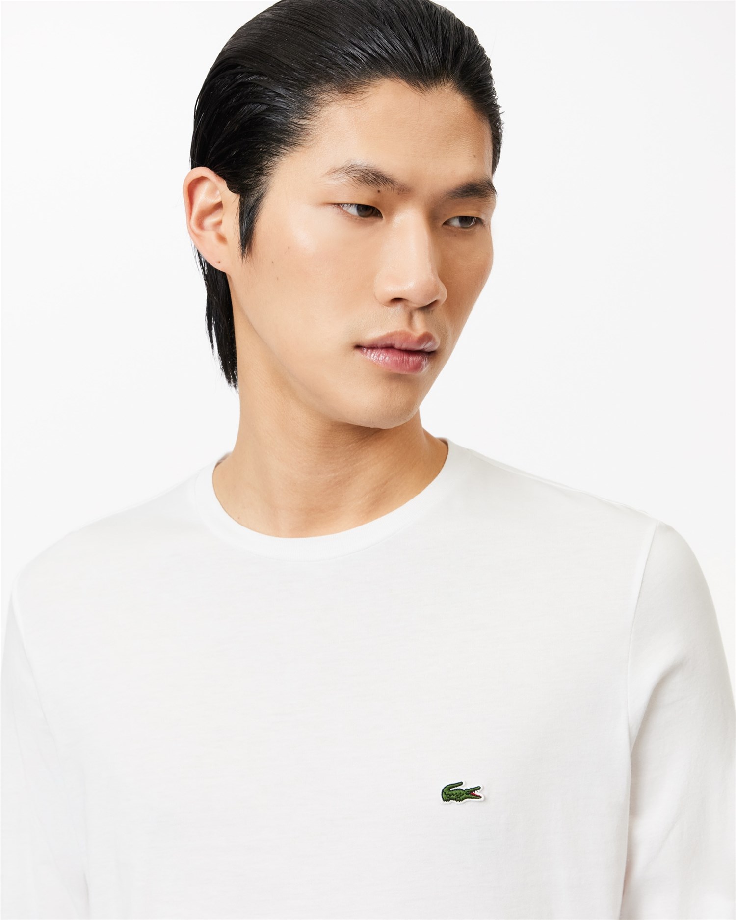 Lacoste TH6712 00 Bianco Abbigliamento Uomo T-Shirt Lacoste TH6712 00 Bianco Abbigliamento Uomo T-Shirt