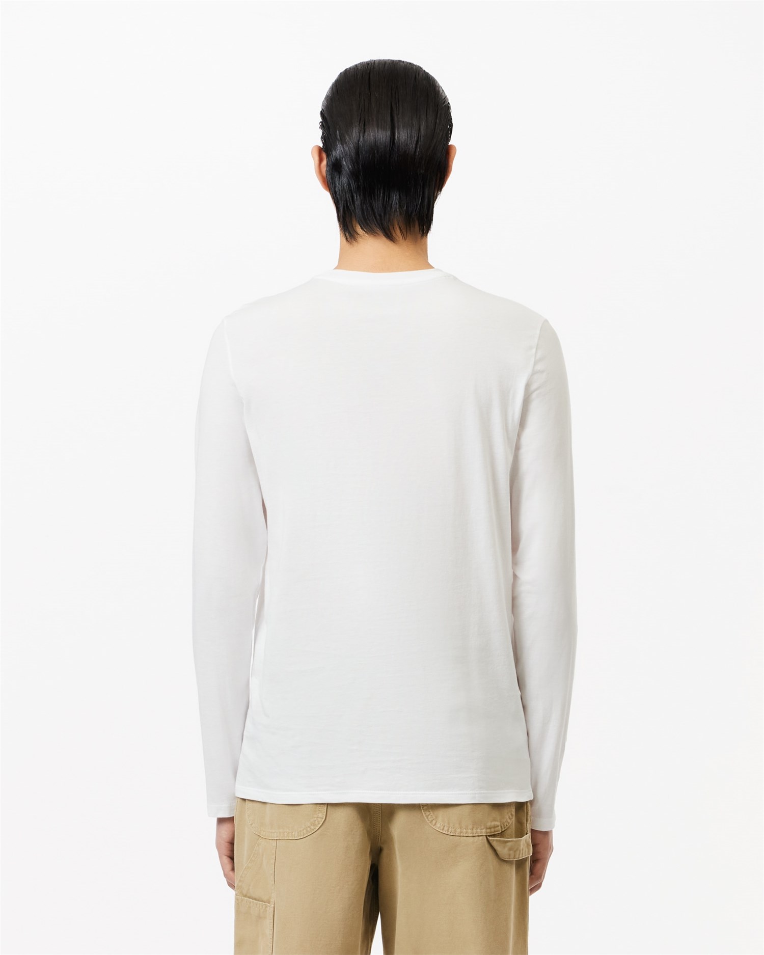 Lacoste TH6712 00 Bianco Abbigliamento Uomo T-Shirt Lacoste TH6712 00 Bianco Abbigliamento Uomo T-Shirt
