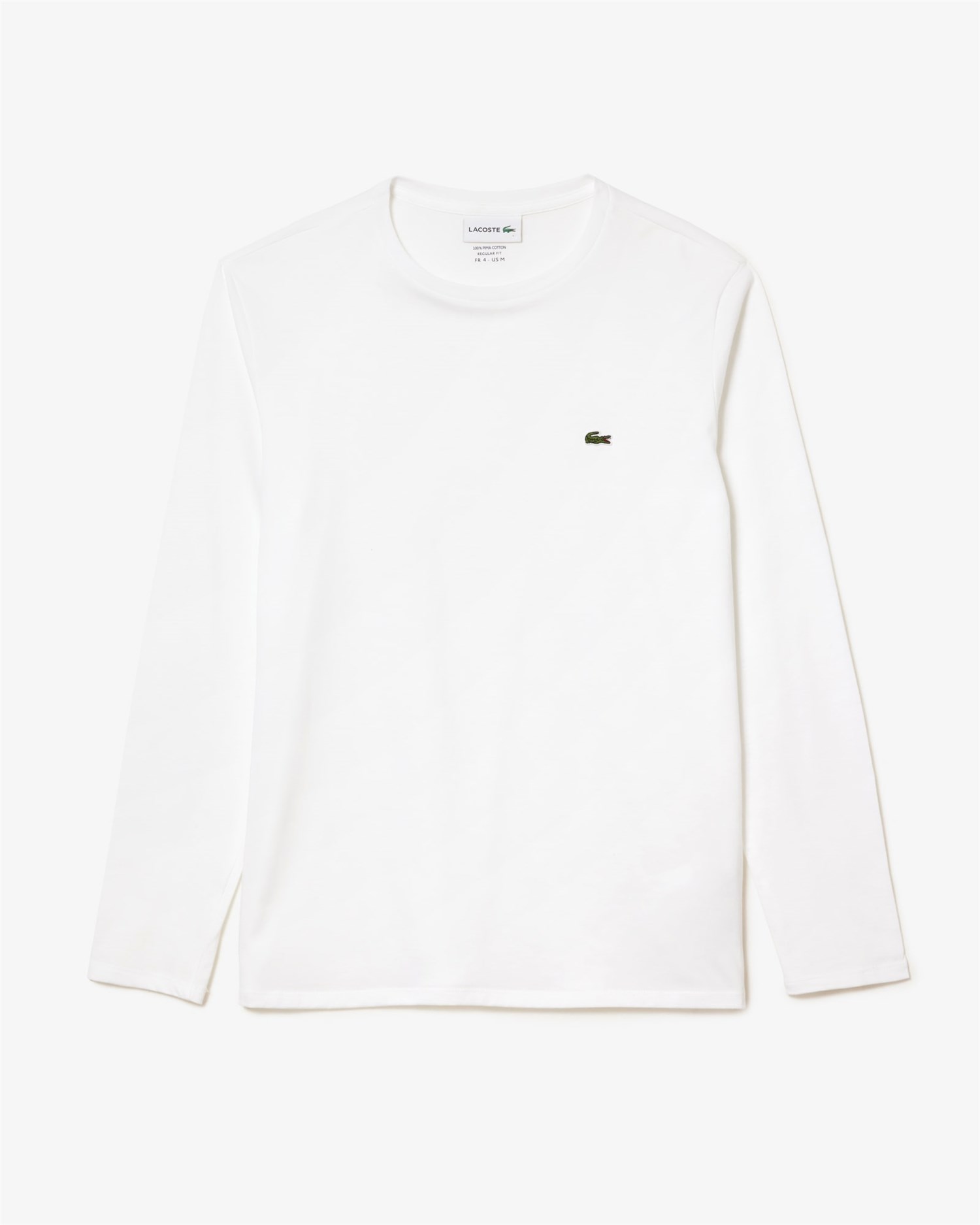 Lacoste TH6712 00 Bianco Abbigliamento Uomo T-Shirt Lacoste TH6712 00 Bianco Abbigliamento Uomo T-Shirt