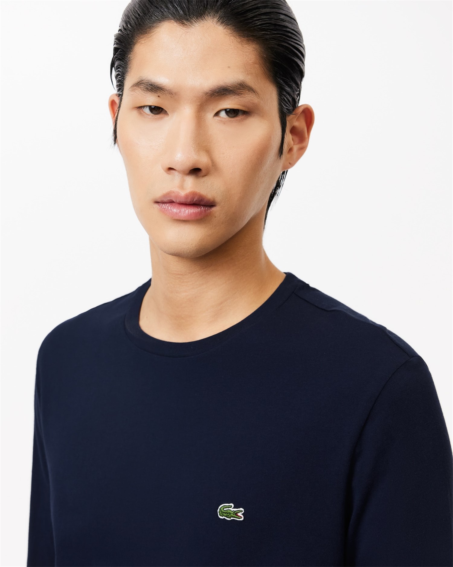 Lacoste TH6712 00 Blu Abbigliamento Uomo T-Shirt Lacoste TH6712 00 Blu Abbigliamento Uomo T-Shirt