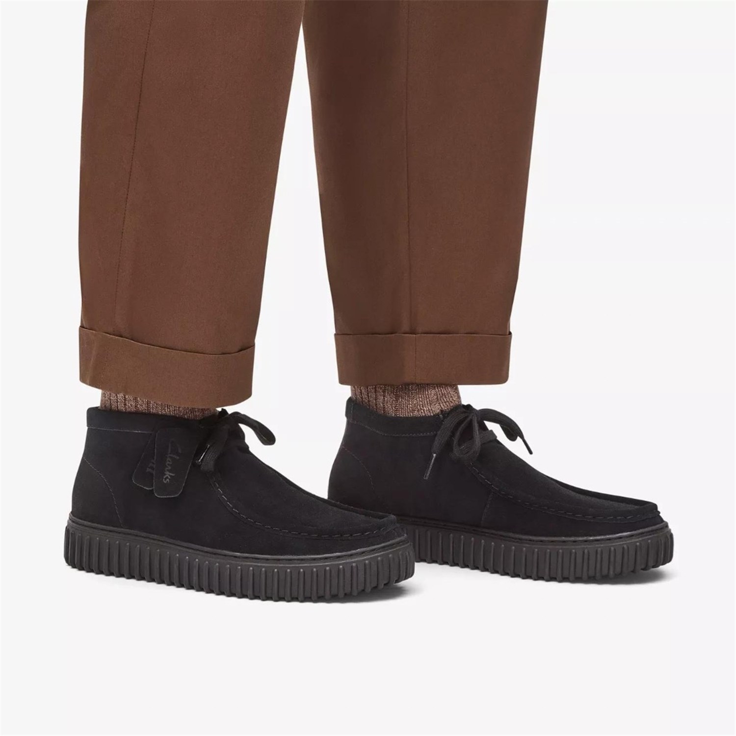 Clarks Torhill Hi Nero Scarpe Uomo Stivali Clarks Torhill Hi Nero Scarpe Uomo Stivali