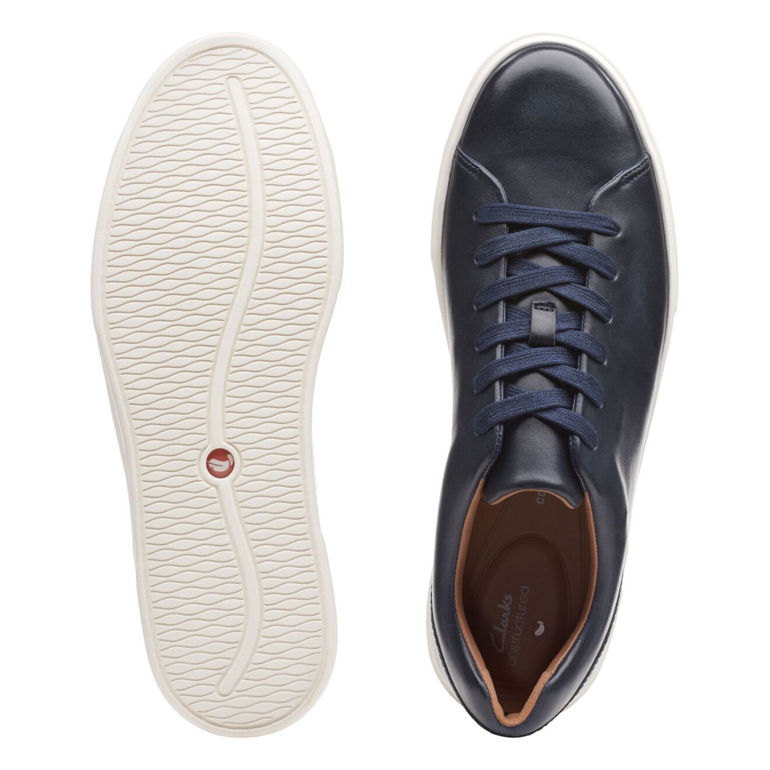 Clarks UN COSTA LACE Blue Shoes Man Sneakers Clarks UN COSTA LACE Blue Shoes Man Sneakers