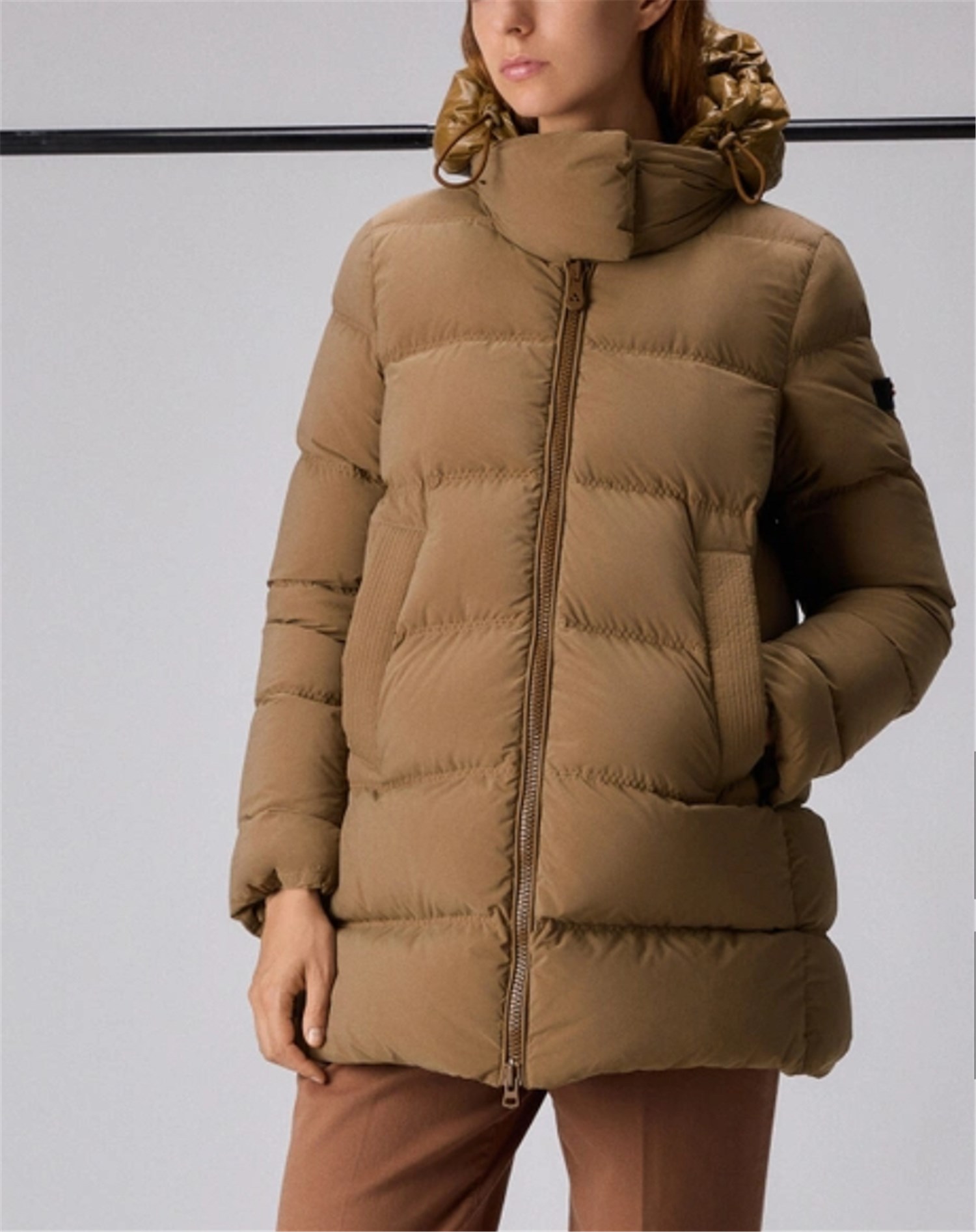 PEUTEREY UNIX ML BMAT Marrone Abbigliamento Donna Piumino