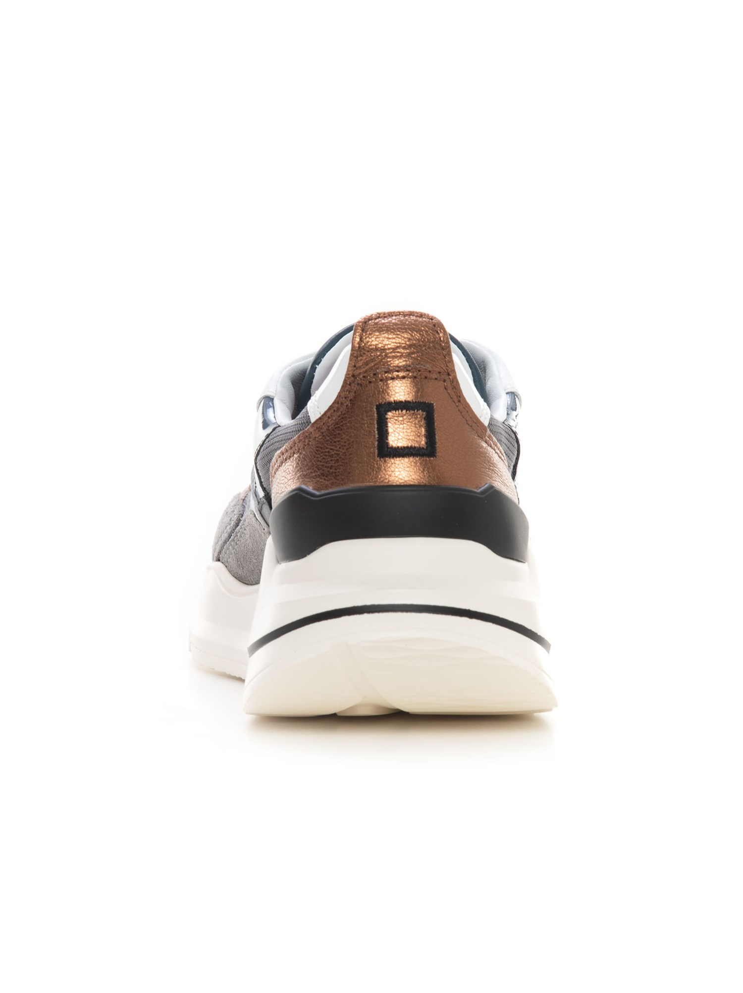 D.A.T.E. W371-FG-DR-GY Grey Shoes Woman Sneakers D.A.T.E. W371-FG-DR-GY Grey Shoes Woman Sneakers