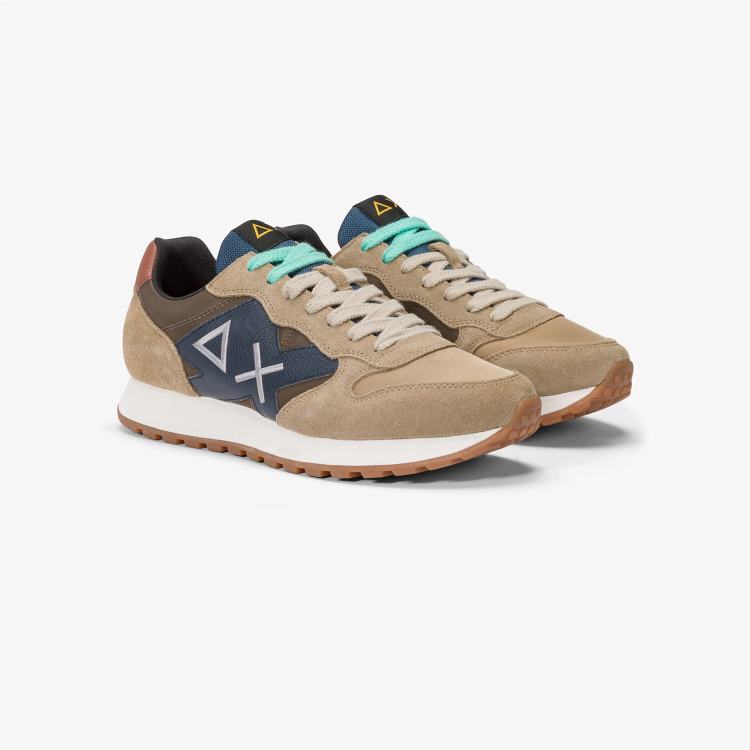 SUN68 Z44114 Beige Scarpe Uomo Sneakers SUN68 Z44114 Beige Scarpe Uomo Sneakers