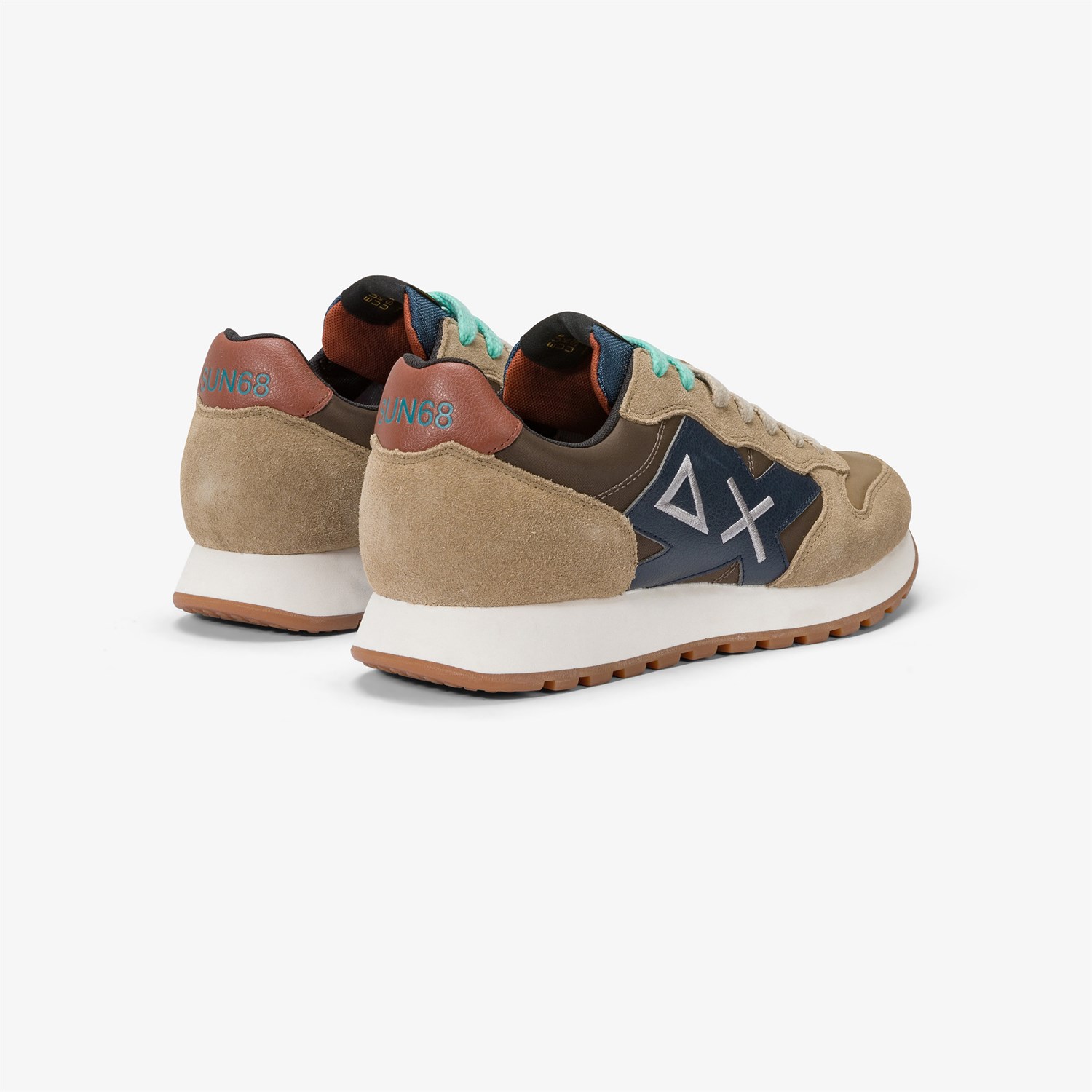 SUN68 Z44114 Beige Scarpe Uomo Sneakers SUN68 Z44114 Beige Scarpe Uomo Sneakers