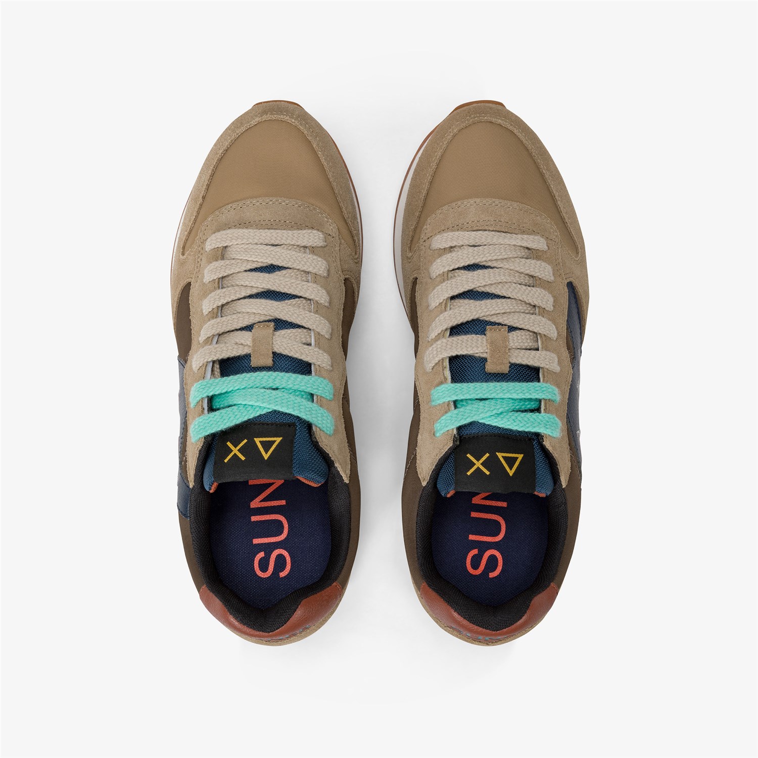 SUN68 Z44114 Beige Scarpe Uomo Sneakers SUN68 Z44114 Beige Scarpe Uomo Sneakers
