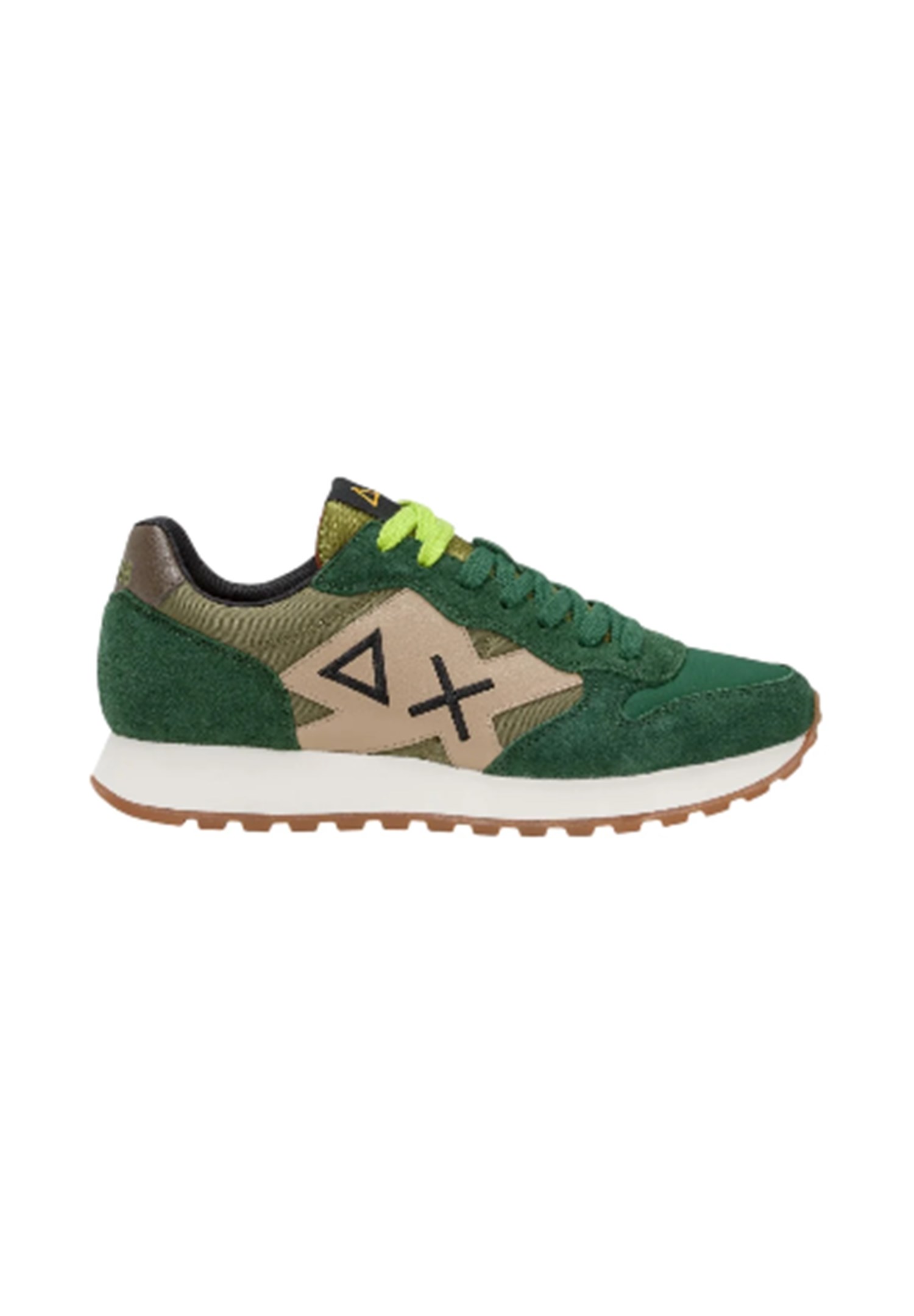 SUN68 Z44114 Verde Scarpe Uomo Sneakers SUN68 Z44114 Verde Scarpe Uomo Sneakers