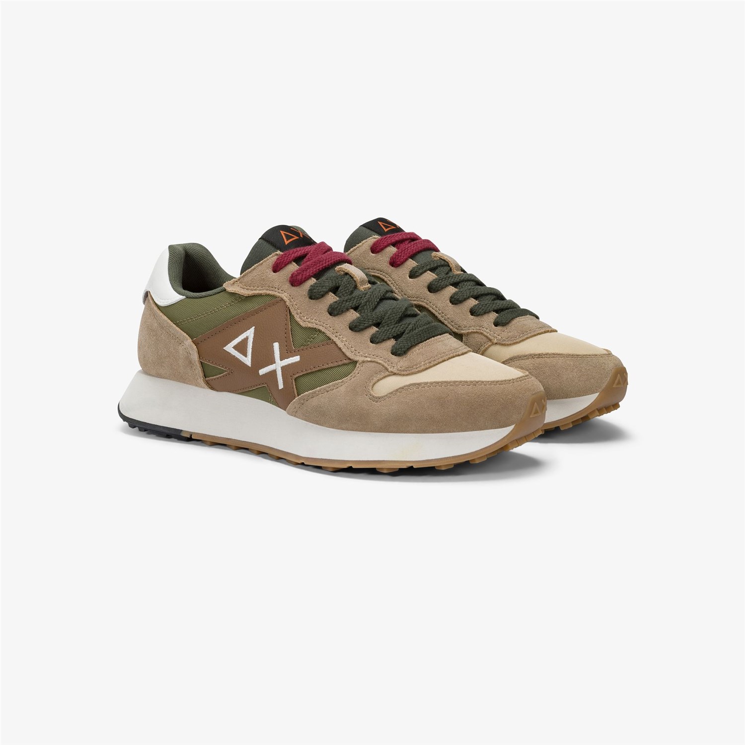 SUN68 Z45114 Marrone Scarpe Uomo Sneakers SUN68 Z45114 Marrone Scarpe Uomo Sneakers