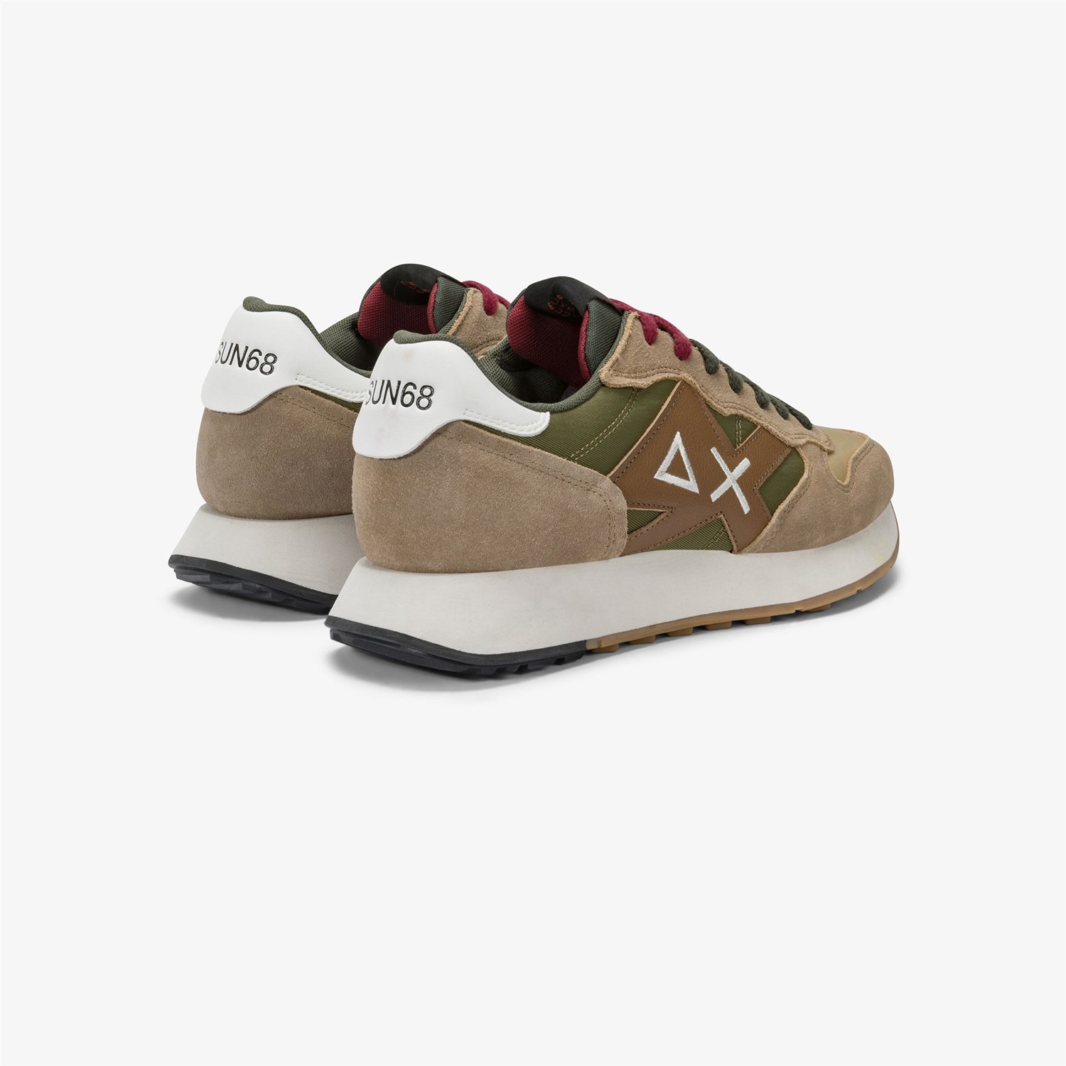 SUN68 Z45114 Marrone Scarpe Uomo Sneakers SUN68 Z45114 Marrone Scarpe Uomo Sneakers