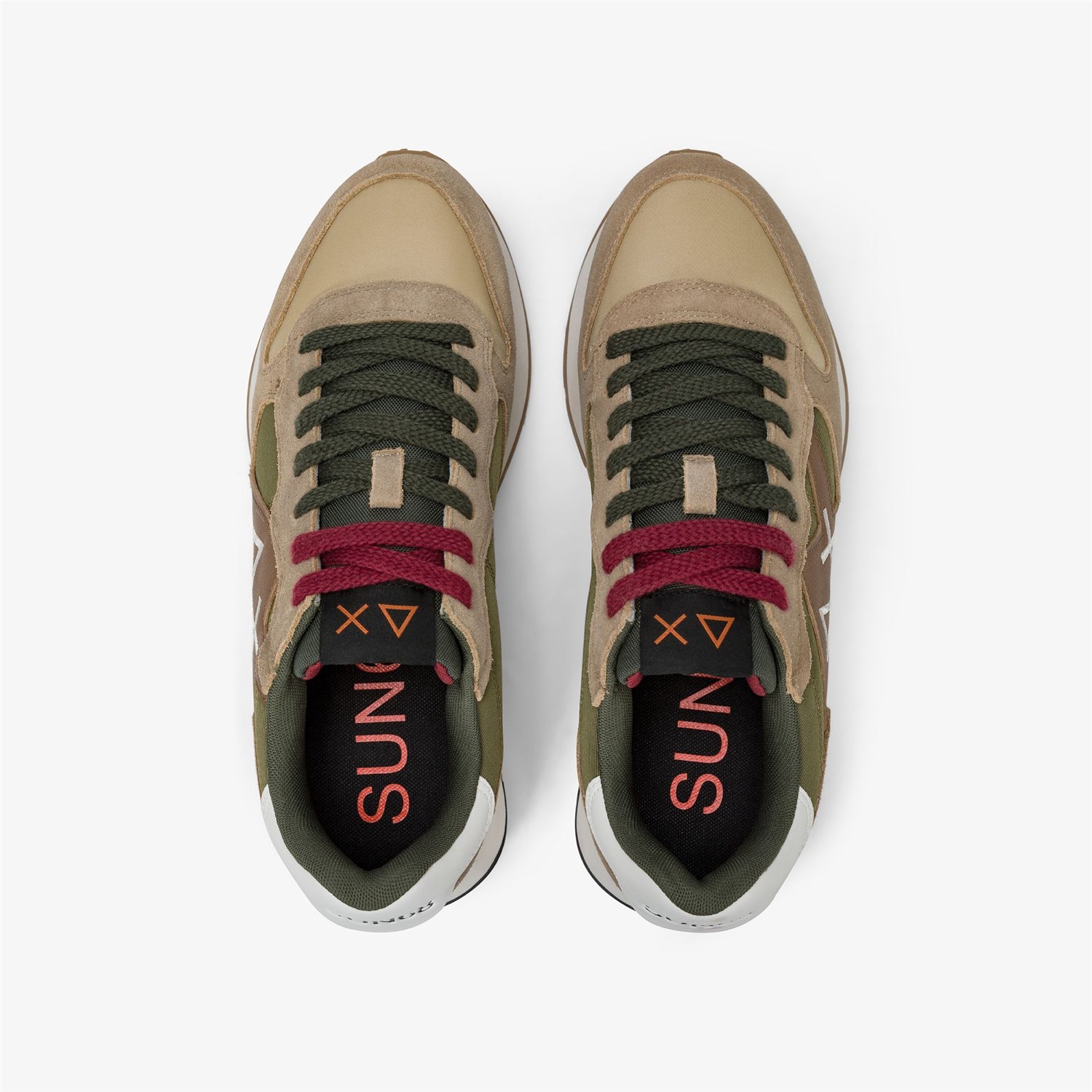SUN68 Z45114 Marrone Scarpe Uomo Sneakers SUN68 Z45114 Marrone Scarpe Uomo Sneakers