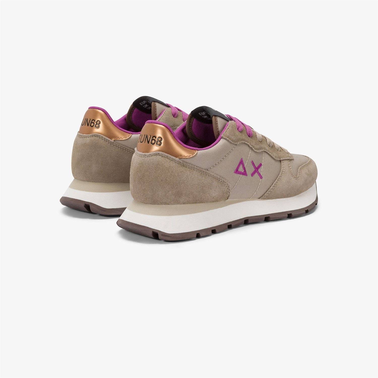 SUN68 Z45201 Beige Scarpe Donna Sneakers SUN68 Z45201 Beige Scarpe Donna Sneakers