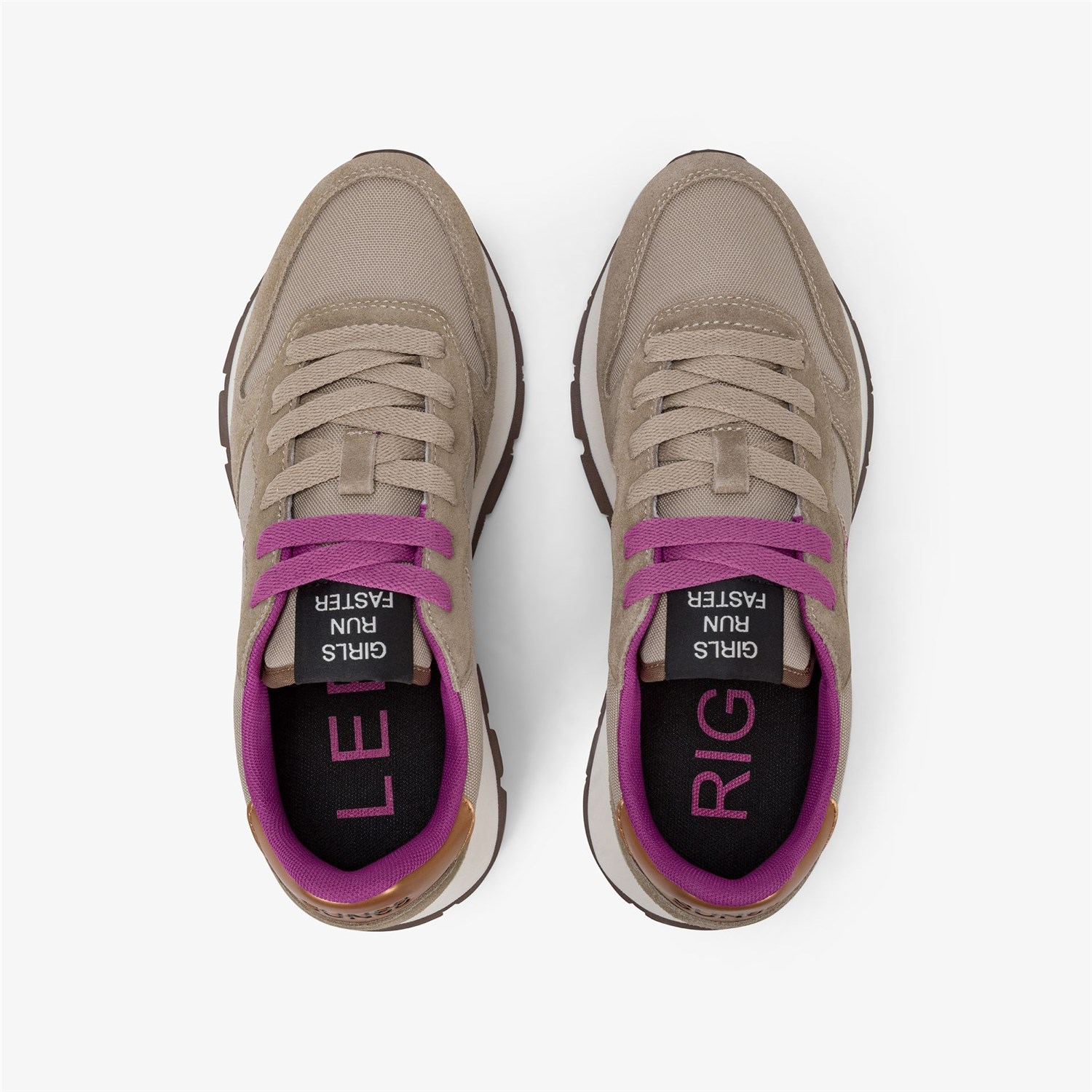 SUN68 Z45201 Beige Scarpe Donna Sneakers SUN68 Z45201 Beige Scarpe Donna Sneakers