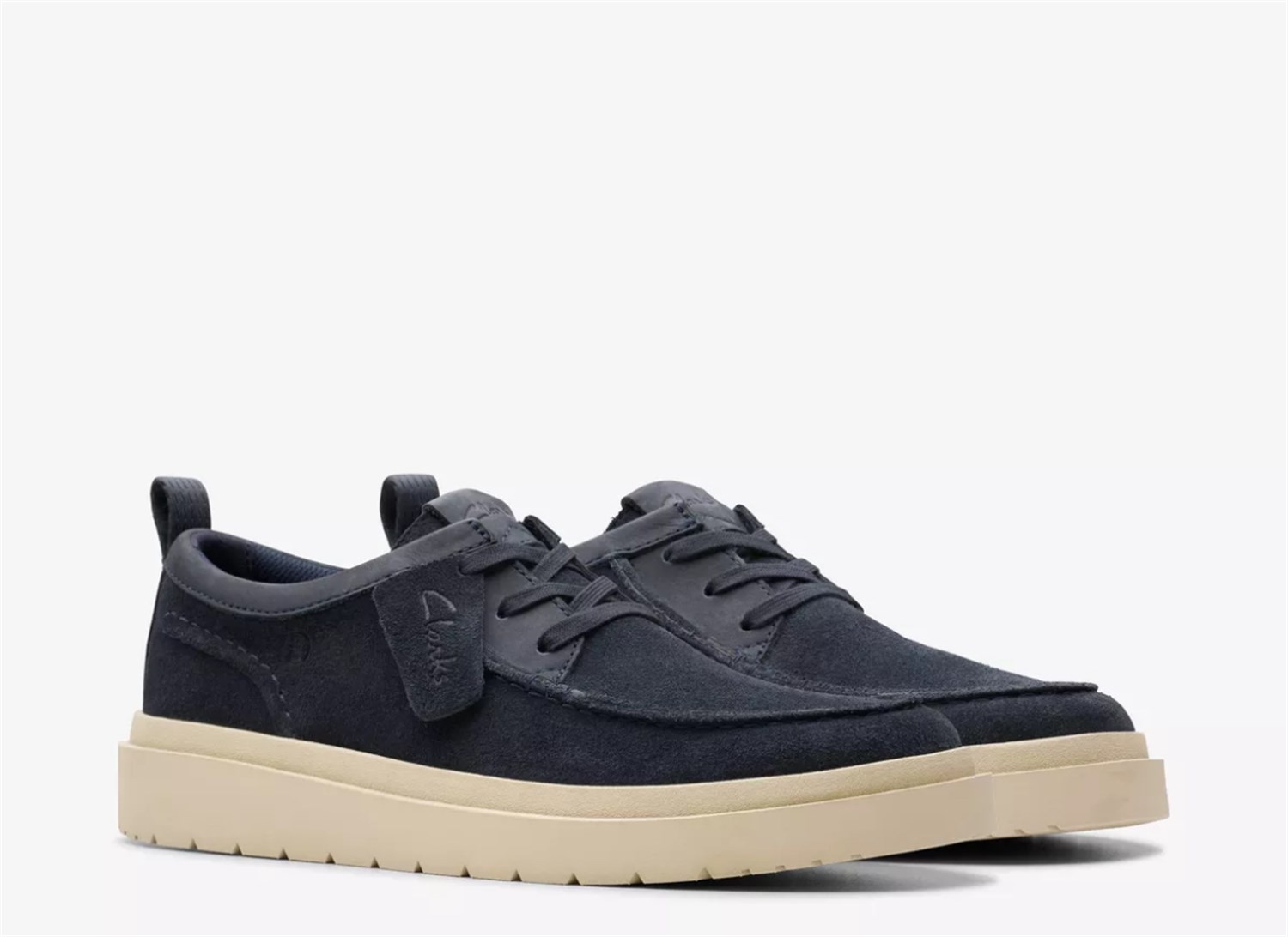 Clarks polden moc suede Blu Scarpe Uomo Sneakers Clarks polden moc suede Blu Scarpe Uomo Sneakers