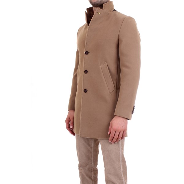 MANUEL RITZ Overcoat Beige