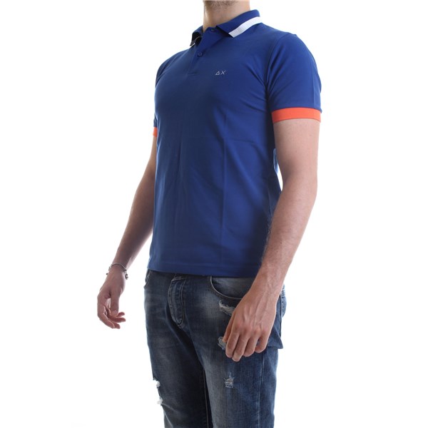 SUN68 Polo shirt Royal
