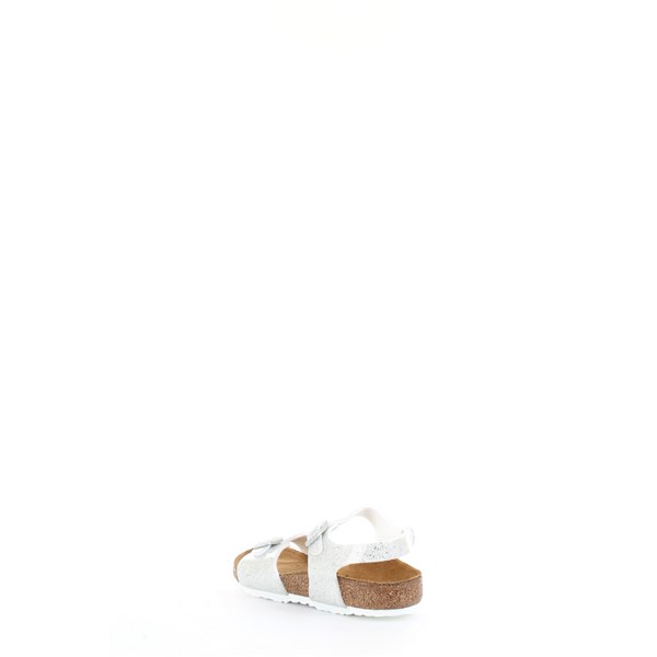 BIRKENSTOCK Sandals Silver