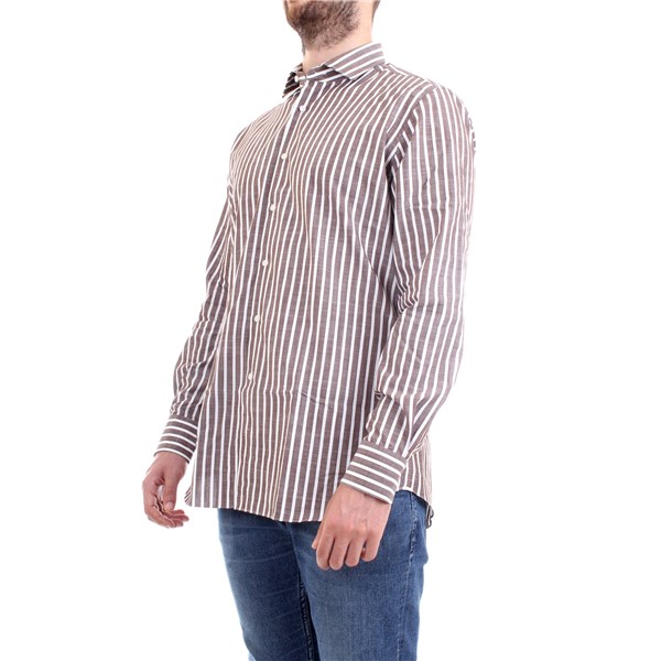 XACUS Camicia Marrone