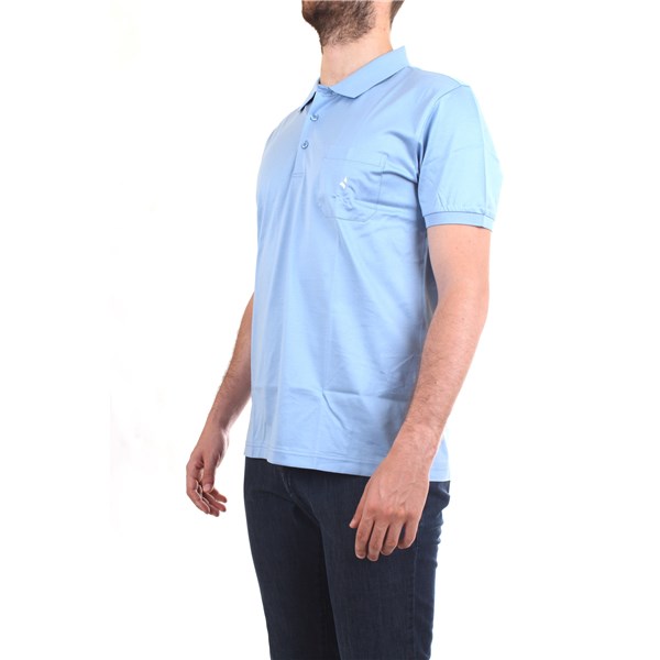 NAVIGARE Polo shirt Light blue