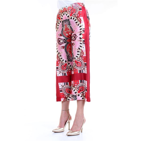 LANACAPRINA Trousers Red