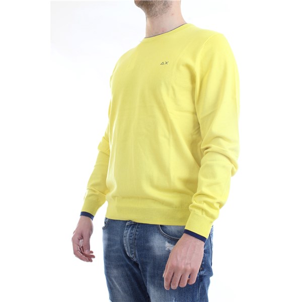 SUN68 Sweater Yellow