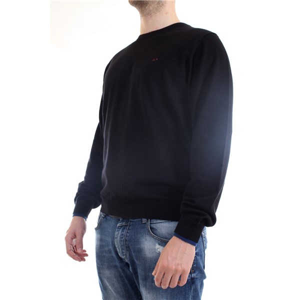 SUN68 Maglia Nero