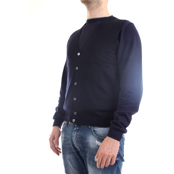 Gran Sasso Gilet Blue