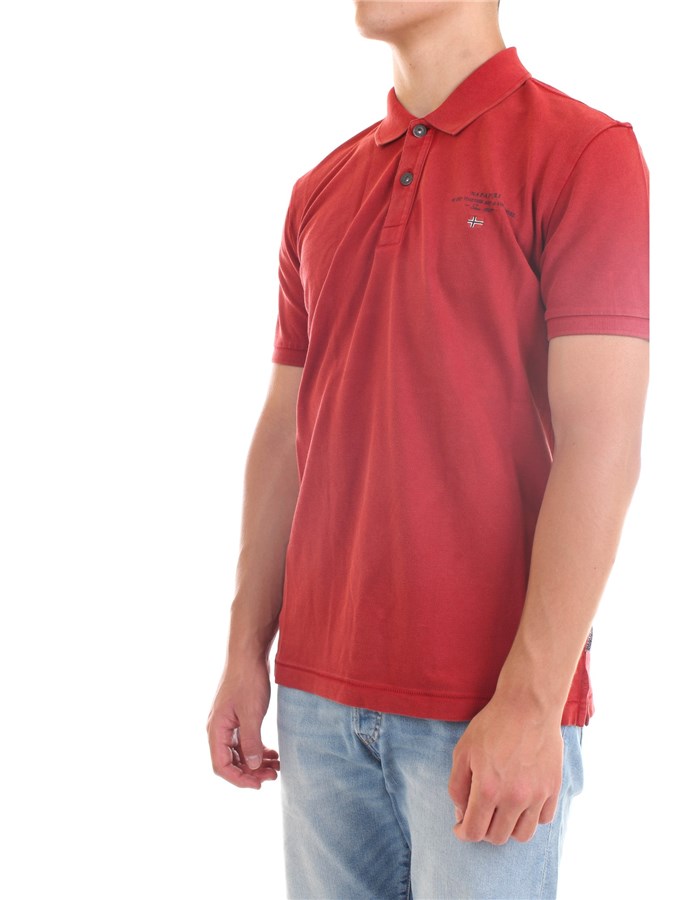 NAPAPIJRI Polo shirt Bordeaux