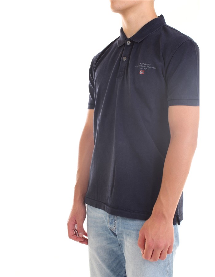 NAPAPIJRI Polo shirt Blue