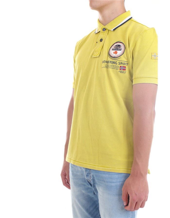 NAPAPIJRI Polo shirt Yellow