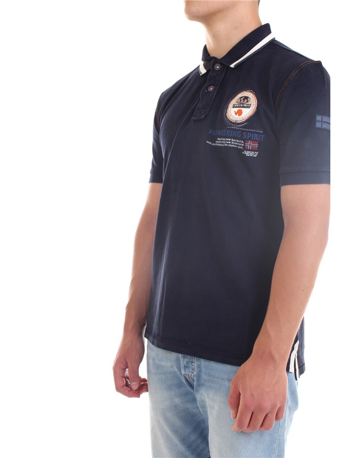 NAPAPIJRI Polo shirt Blue