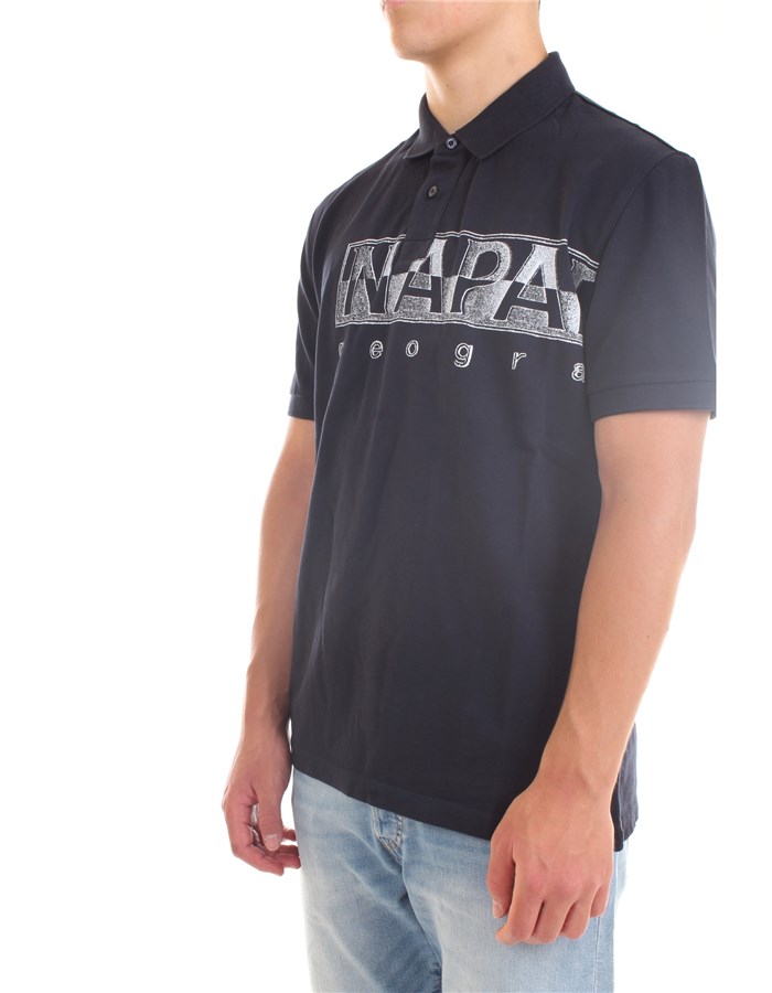 NAPAPIJRI Polo shirt Blue