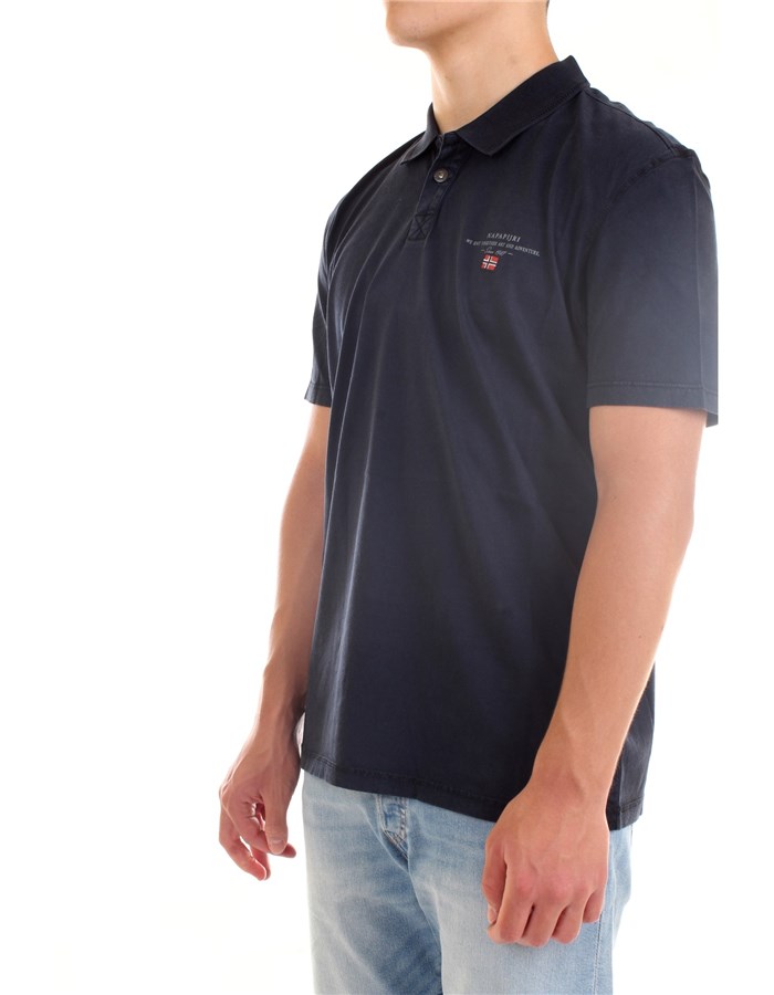 NAPAPIJRI Polo shirt Blue