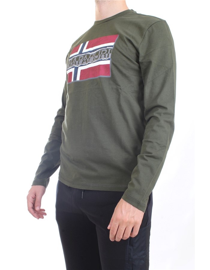 NAPAPIJRI T-Shirt/Polo Military green