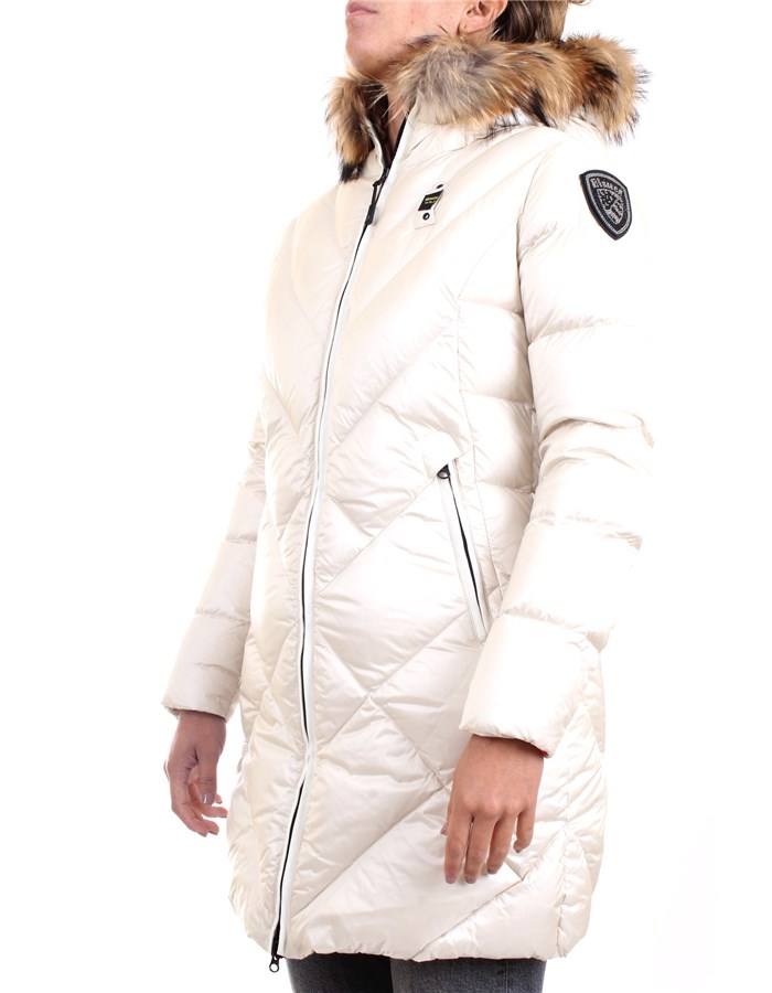 Blauer Duvet White