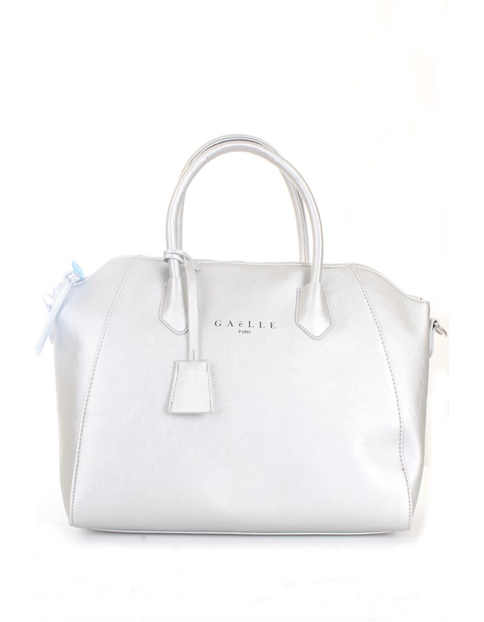 GAELLE PARIS Handbag Silver