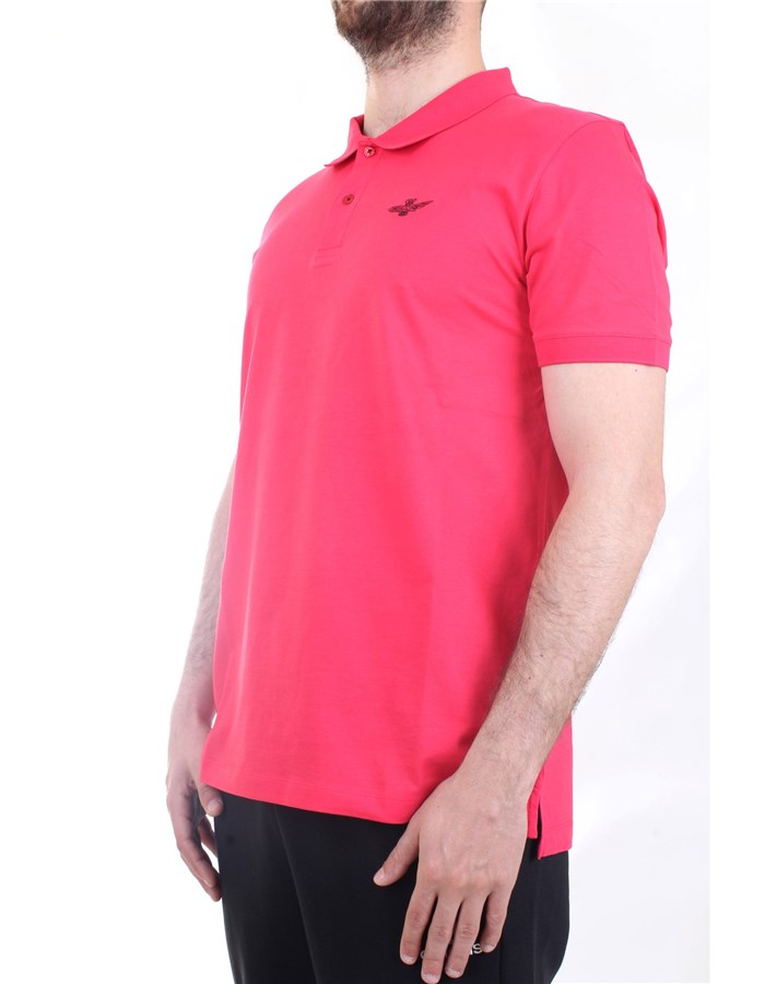 AERONAUTICA MILITARE Polo shirt Coral